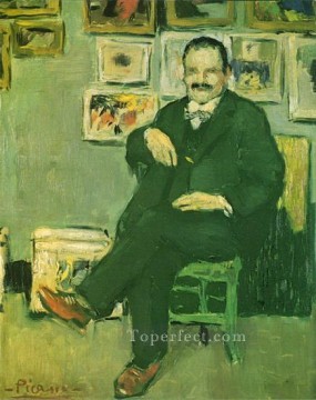  gustav - Retrato Gustave Coquiot Ambroise Vollard 1901 Pablo Picasso